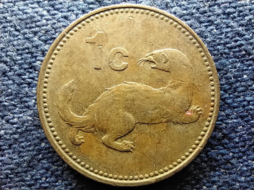 Málta menyét 1 cent 1986