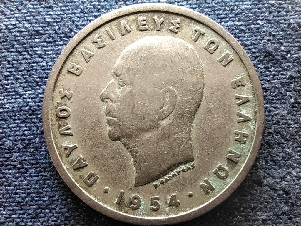Görögország I. Pál (1947-1964) 5 drachma 1954