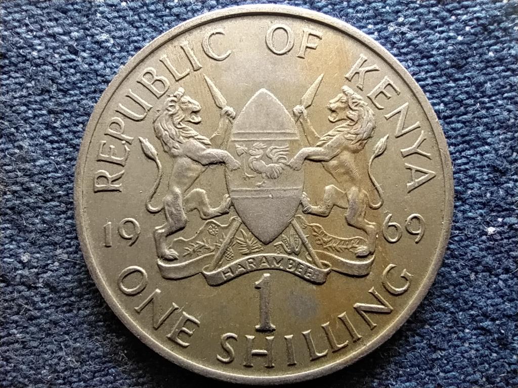 Kenya Mzee Jomo Kenyata 1 shilling 1969