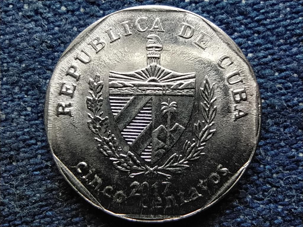 Kuba gyarmati ház 5 centavo 2017