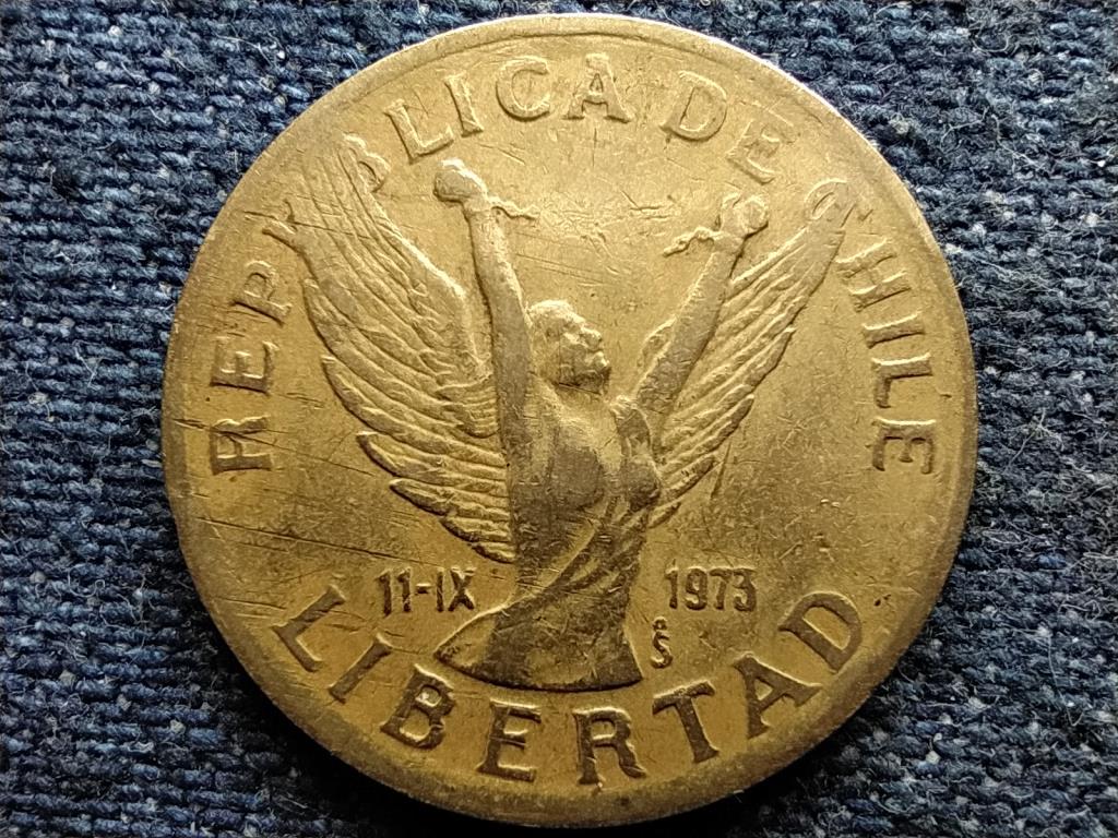 Chile Köztársaság (1818-0) 10 Peso 1989 So 