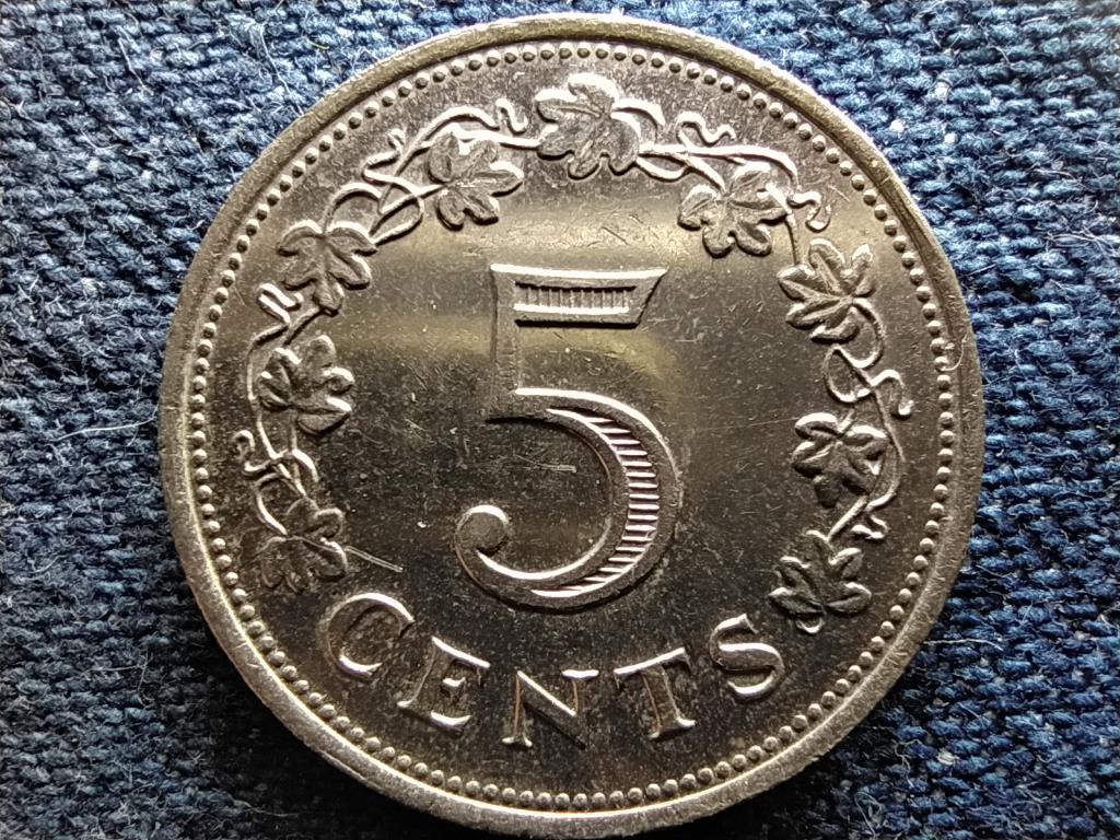 Málta 5 cent 1976