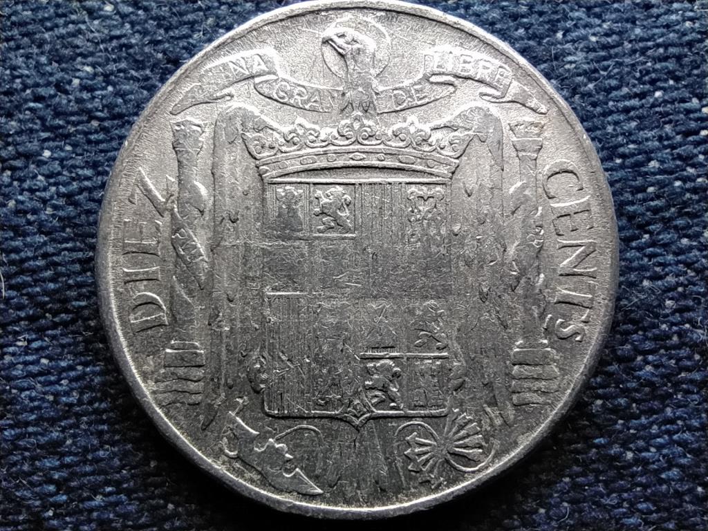 Spain Iberian rider 10 Centimos Coin 1953