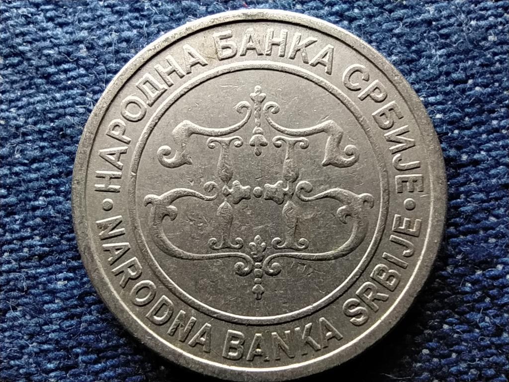Szerbia Nemzeti Bank 1 dínár 2004