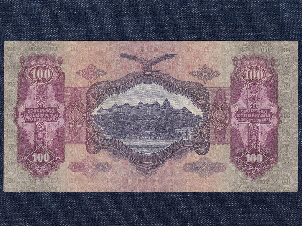 Második sorozat (1927-1932) nyilaskeresztes krumplinyomatos 100 Pengő bankjegy 193