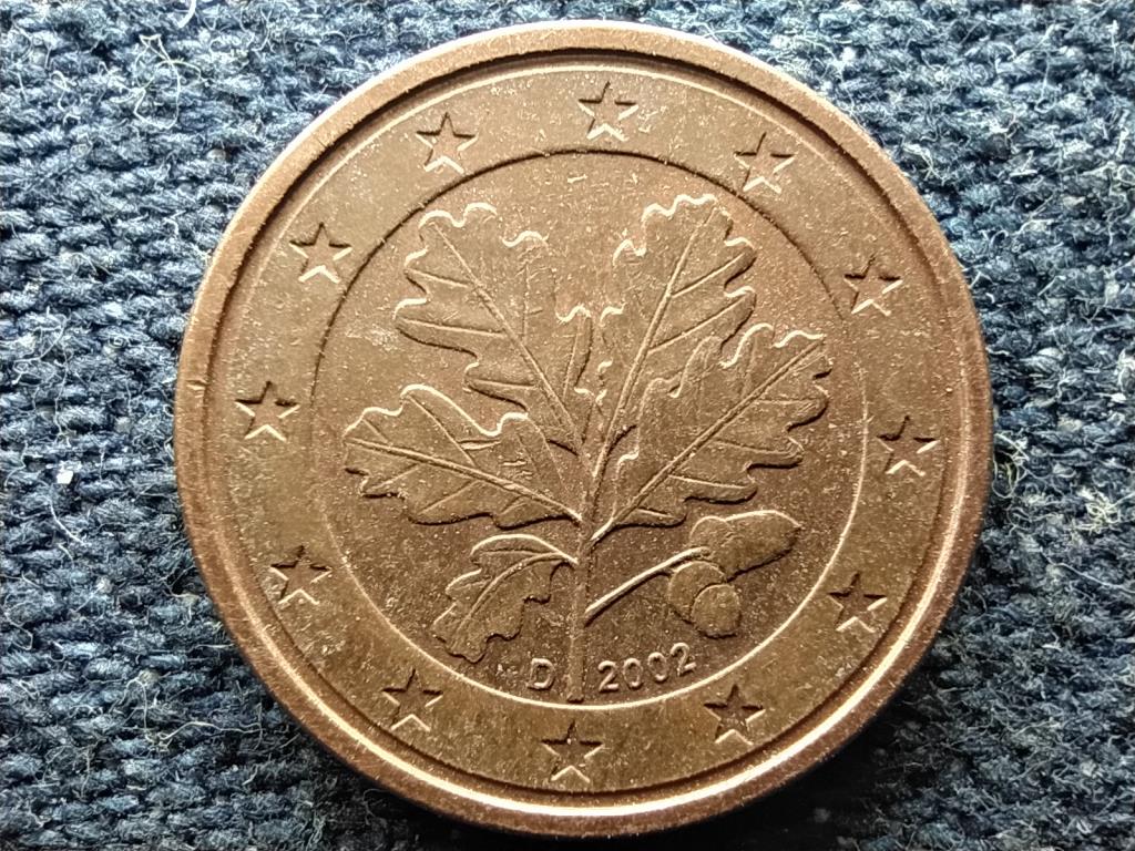 Németország 1 euro cent 2002 D