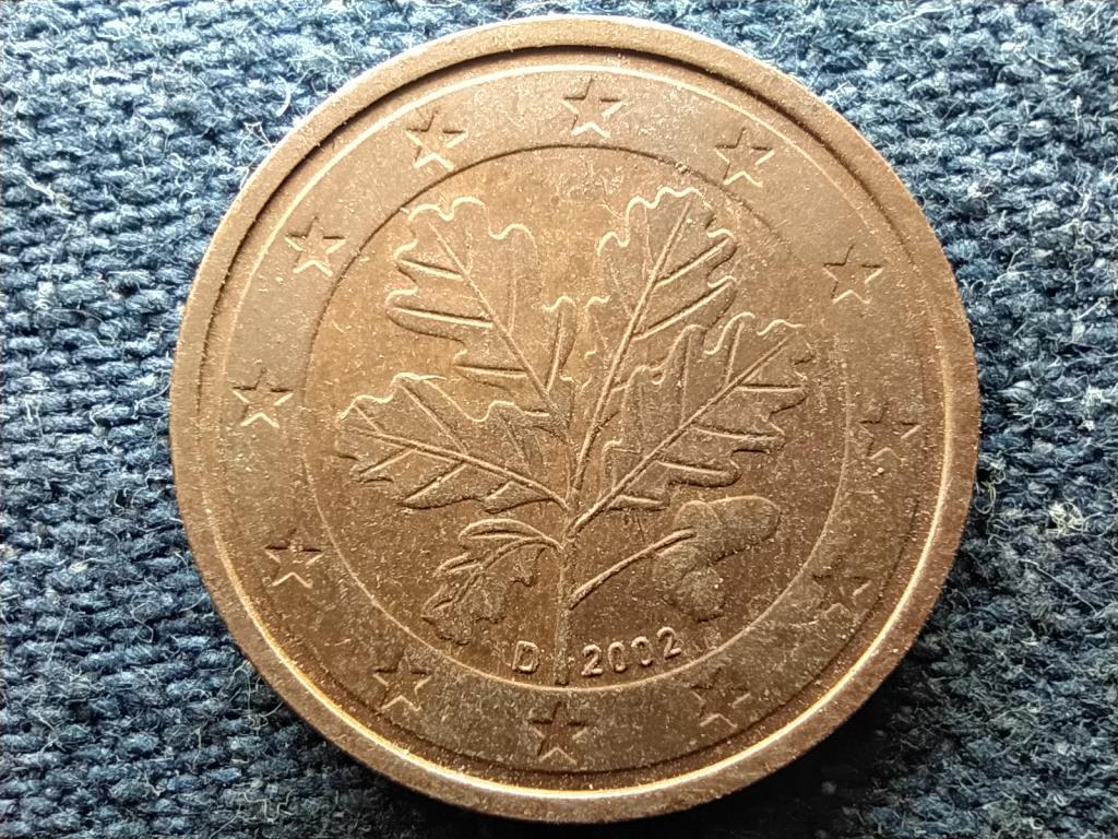 Németország 2 euro cent 2002 D
