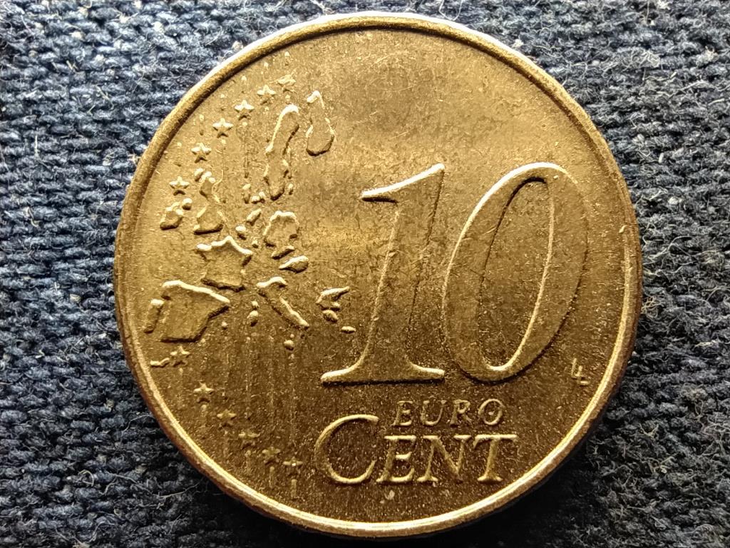 Németország 10 euro cent 2002 F