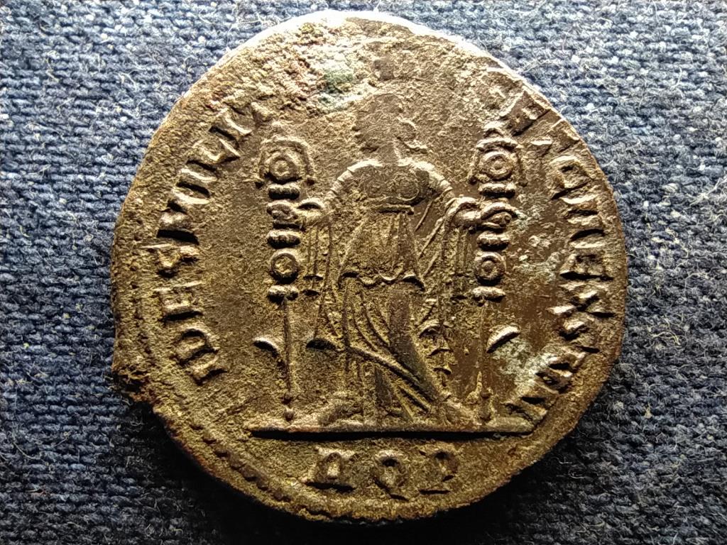 Római Birodalom Maximianus Follis FIDES MILITVM AVGG ET CAESS NN AQP RIC60b