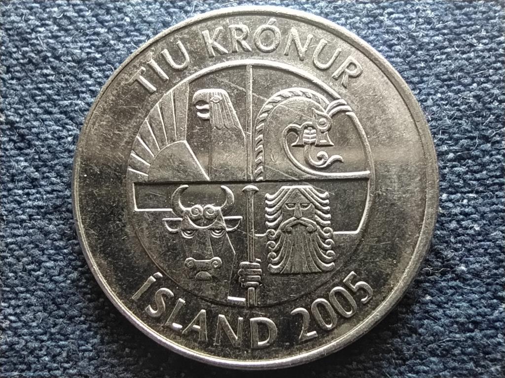 Izland 10 Korona 2005