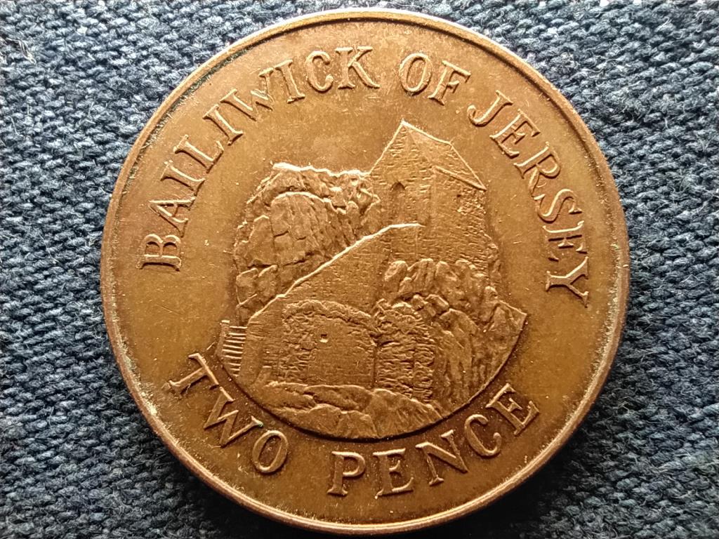 Jersey II. Erzsébet St. Helier remetelak 2 penny 1998