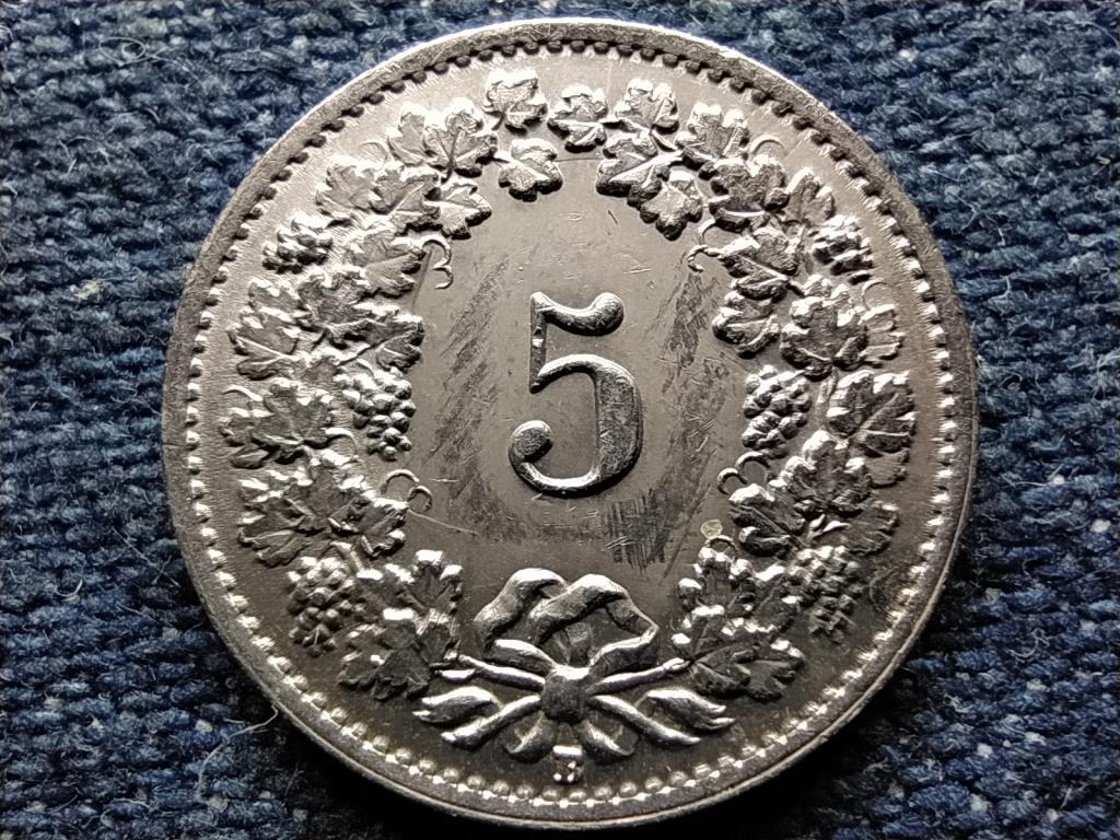 Svájc 5 Rappen 1947 B