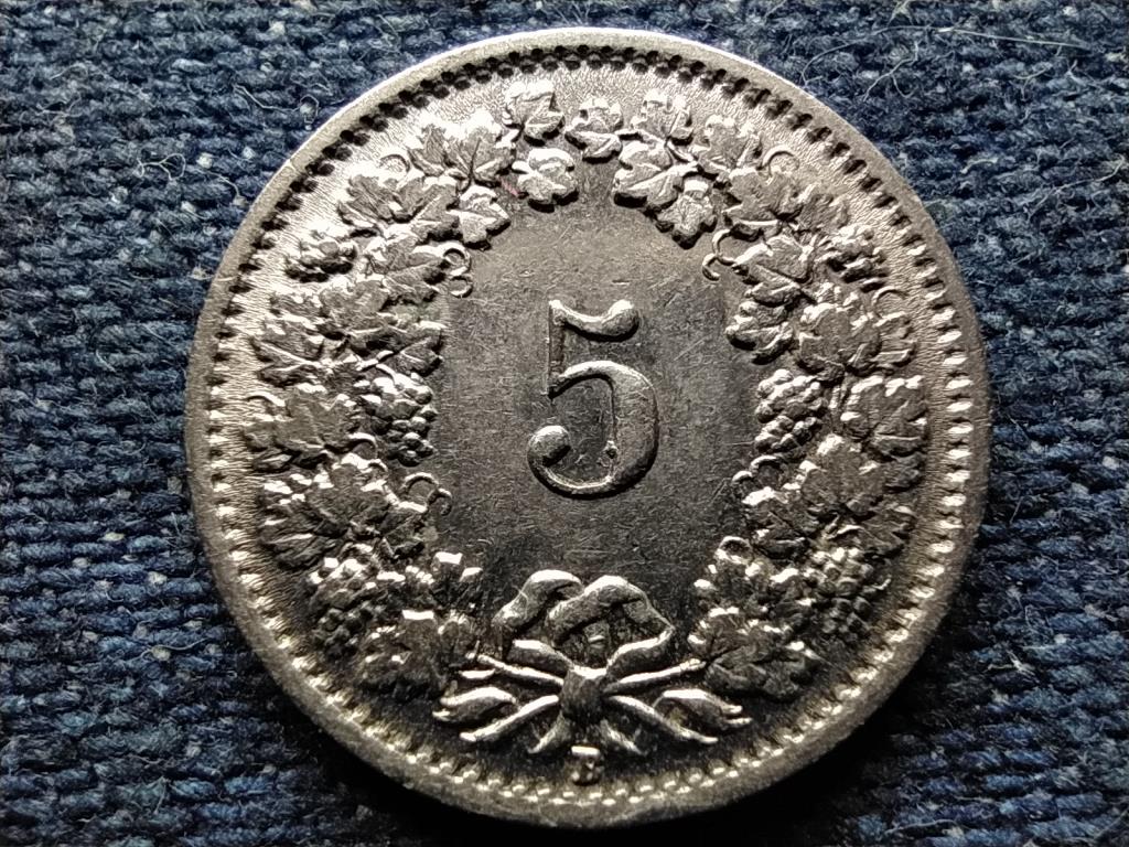Svájc 5 Rappen 1937 B