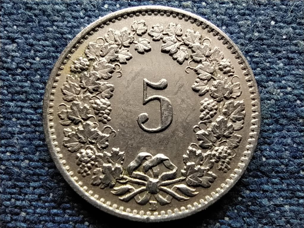 Svájc 5 Rappen 1931 B