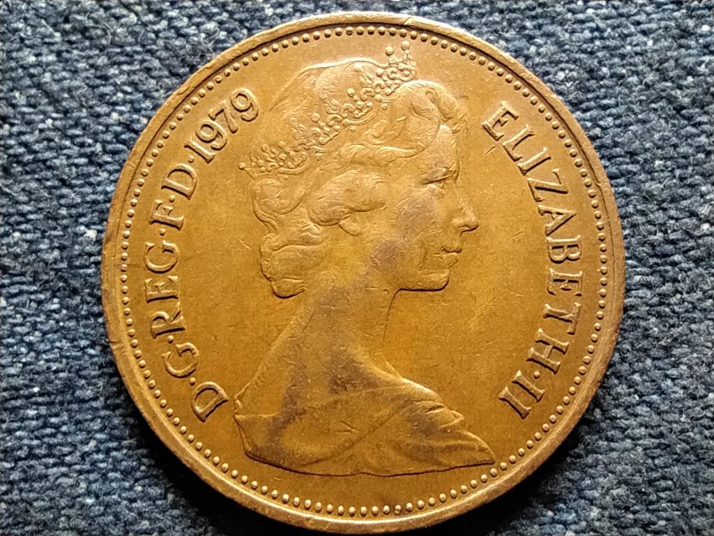Anglia II. Erzsébet (1952-) 2 Új Penny 1979