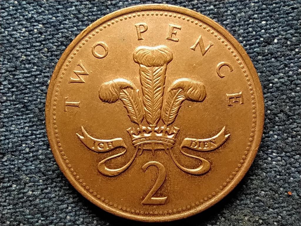 Anglia II. Erzsébet (1952-) 2 Penny 1995