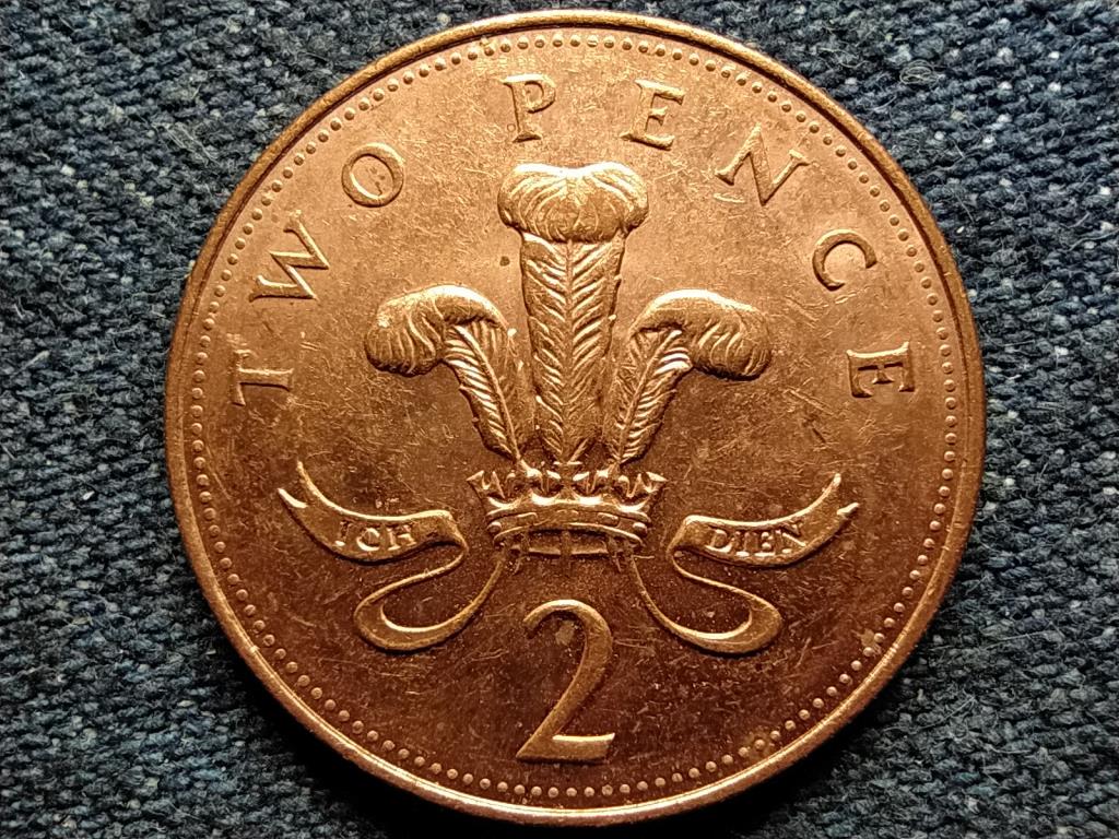 Anglia II. Erzsébet (1952-) 2 Penny 2004