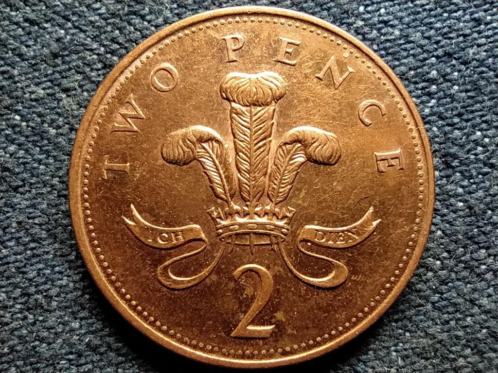 Anglia II. Erzsébet (1952-) 2 Penny 2002