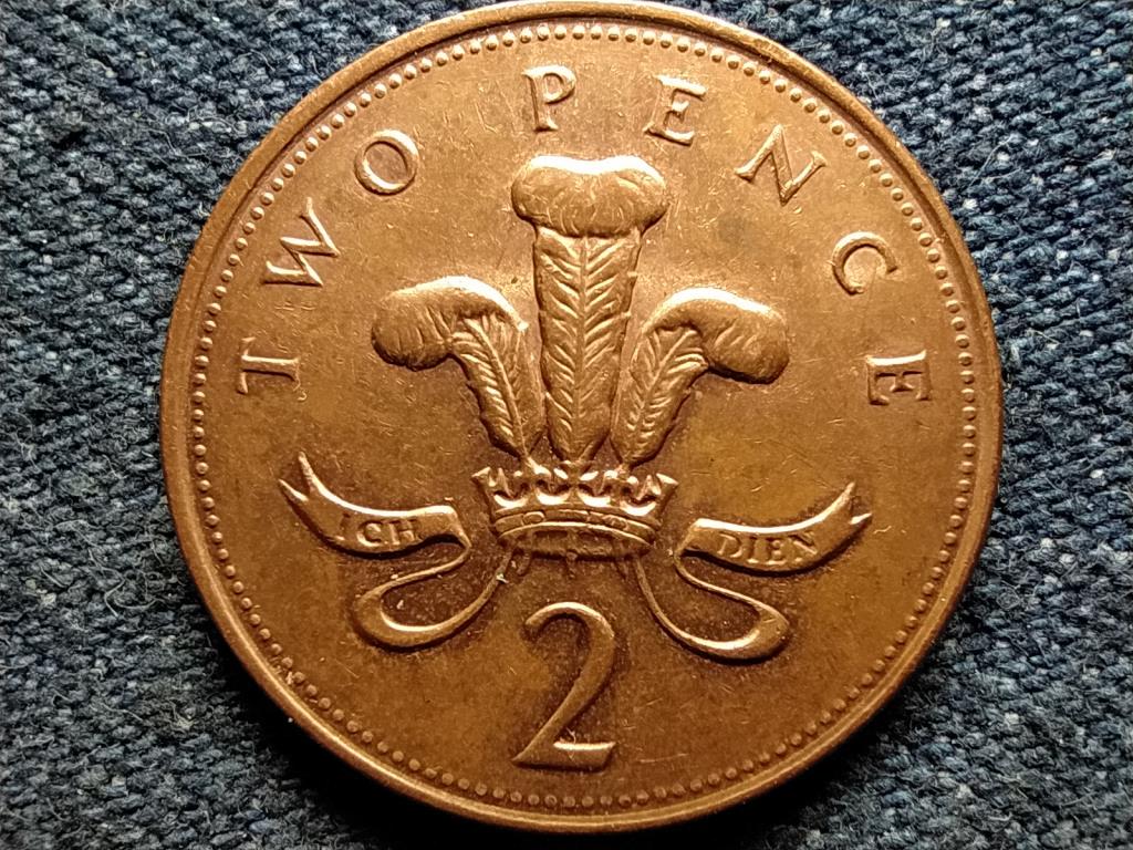Anglia II. Erzsébet (1952-) 2 Penny 2000