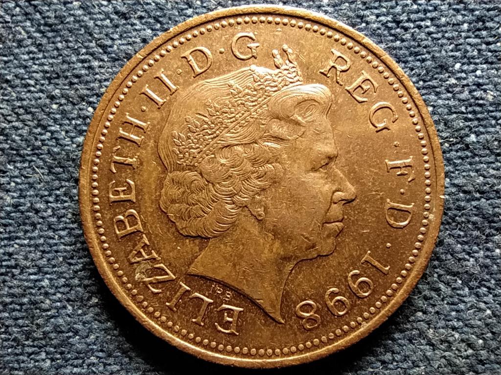 Anglia II. Erzsébet (1952-) 2 Penny 1998