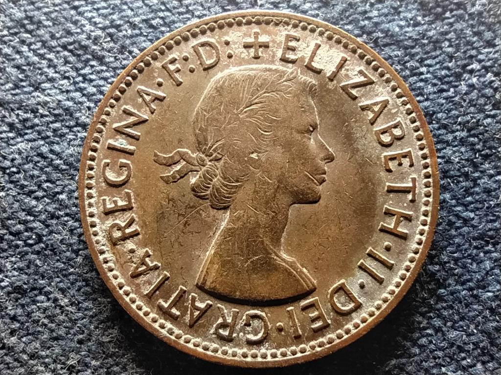 Anglia II. Erzsébet (1952-) 1/2 Penny 1955