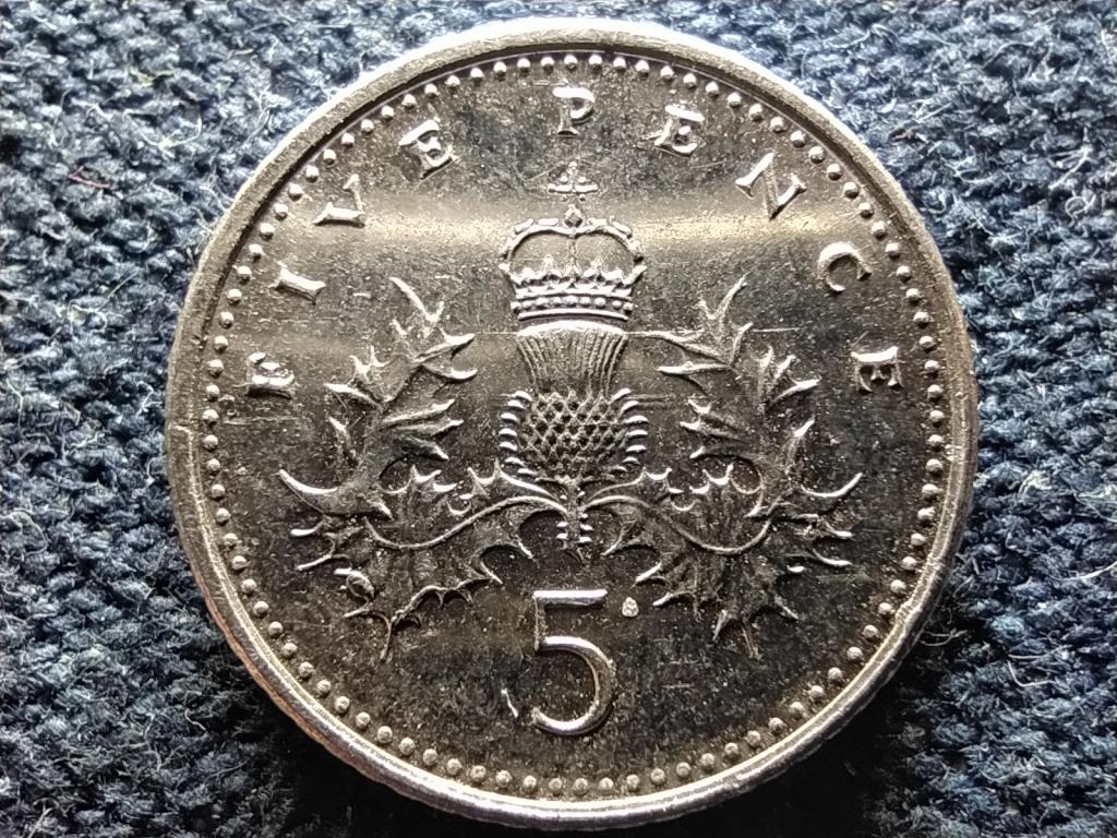 Anglia II. Erzsébet (1952-) 5 Penny 2006
