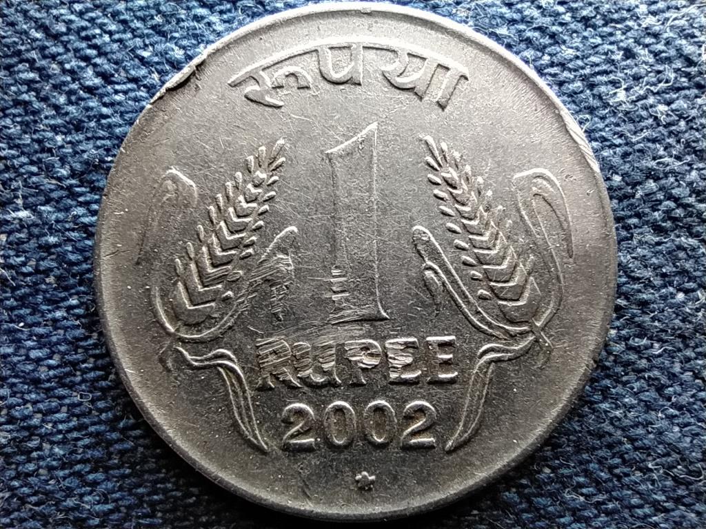 India 1 Rúpia 2002 *
