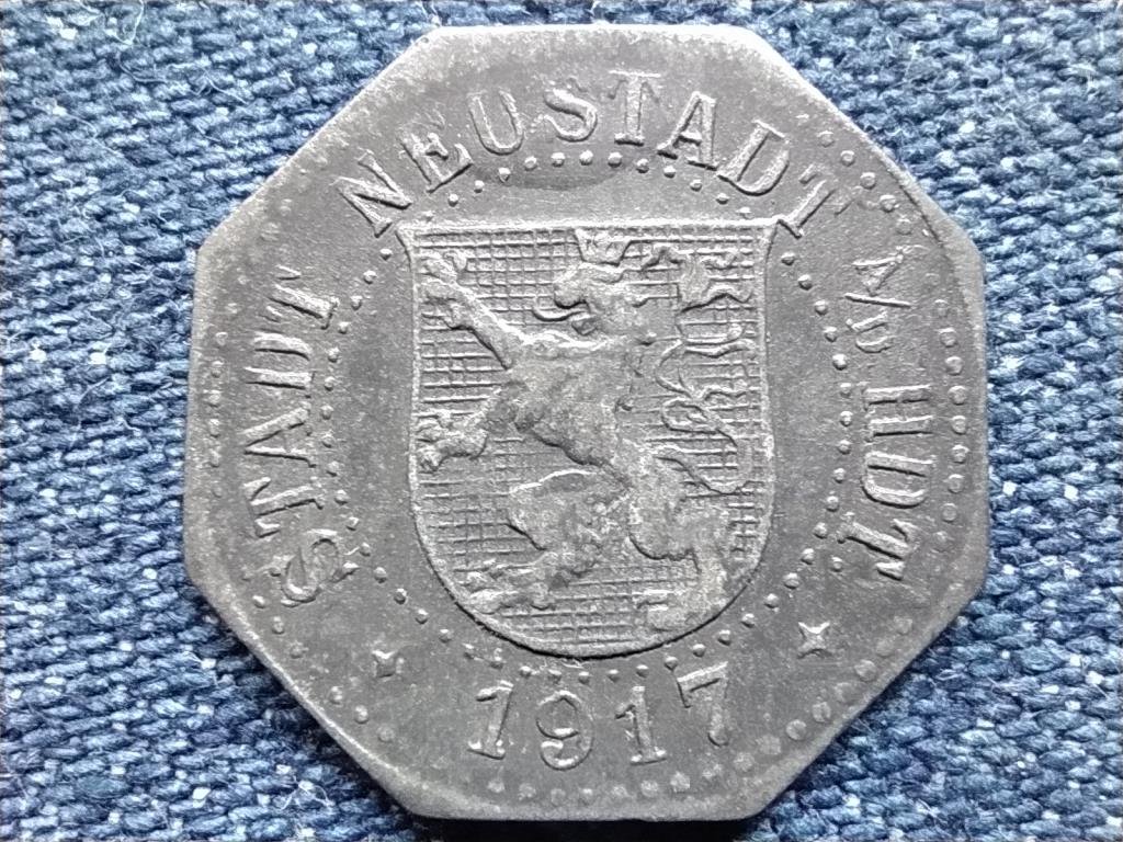 Németország Neustadt a. d. Haardt 10 Pfennig szükségpénz 1917