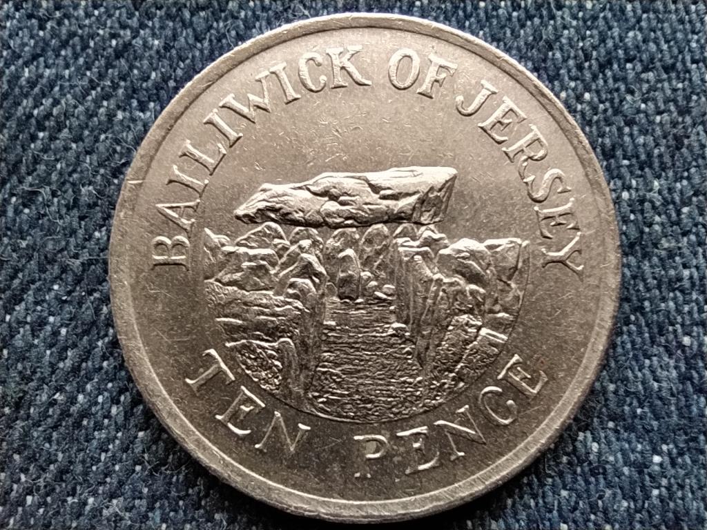 Jersey II. Erzsébet Dolmenek 10 penny 1992