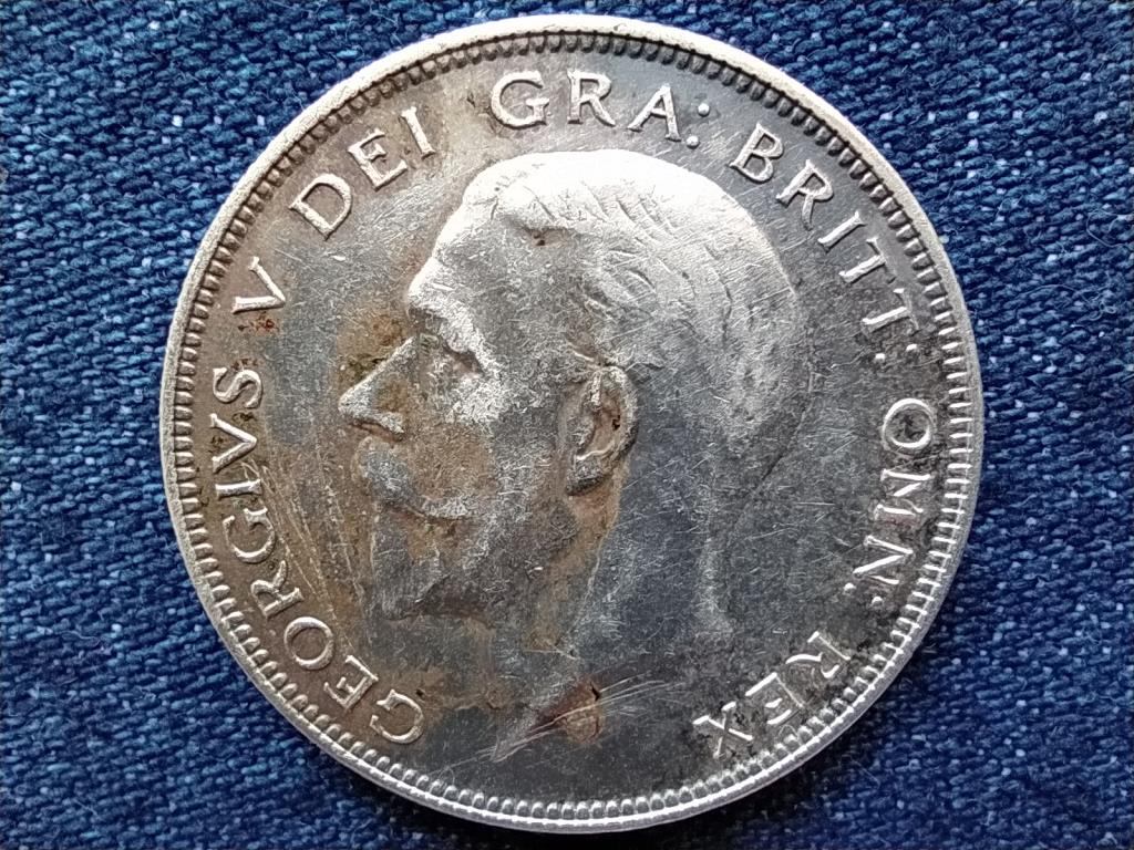 Anglia V. György (1910-1936) .500 ezüst 1/2 Korona 1936