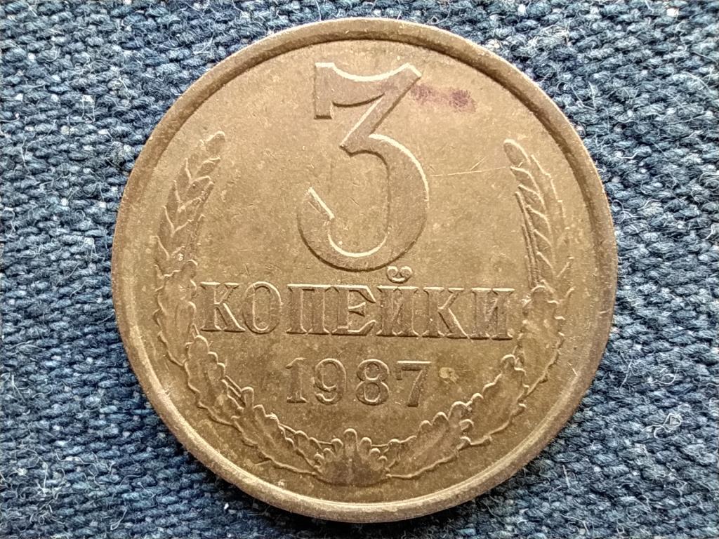 Szovjetunió (1922-1991) 3 Kopek 1987