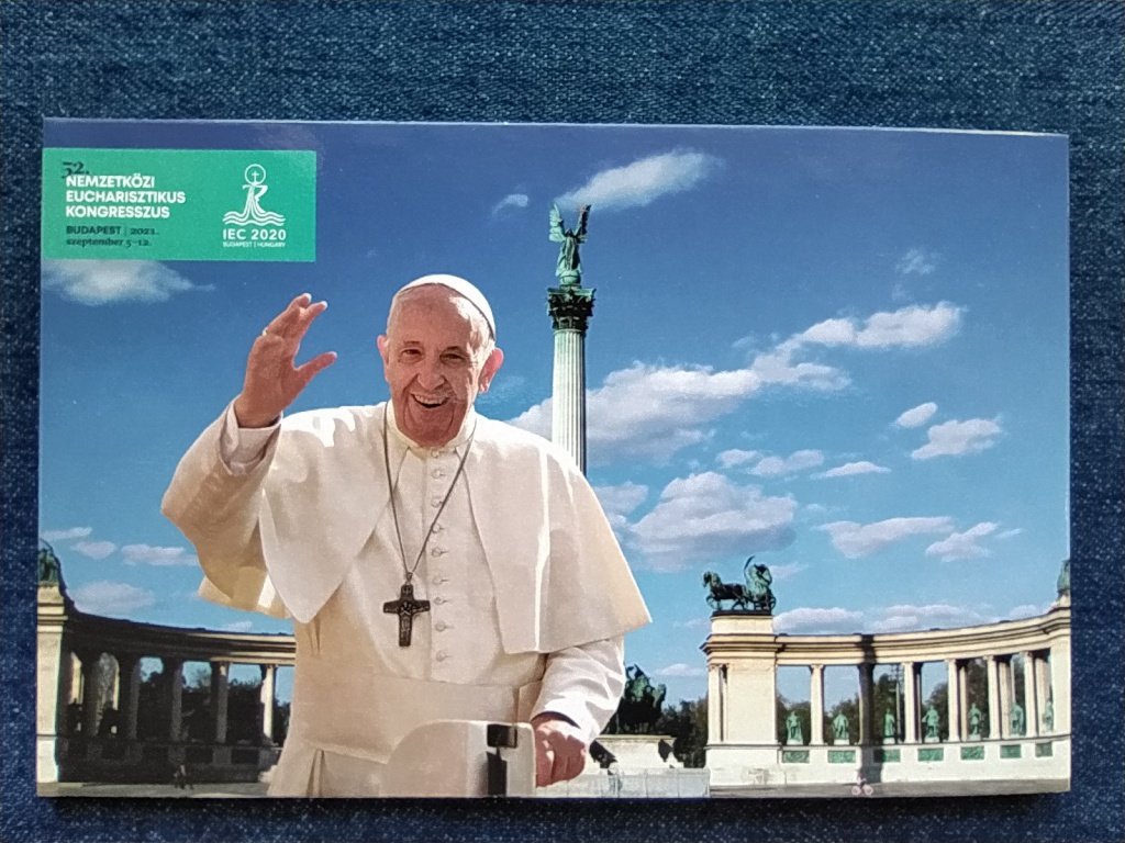 52. Nemzetközi Eucharisztikus Kongresszus (NEK) 50 Forint 2021 BP első napi veret 