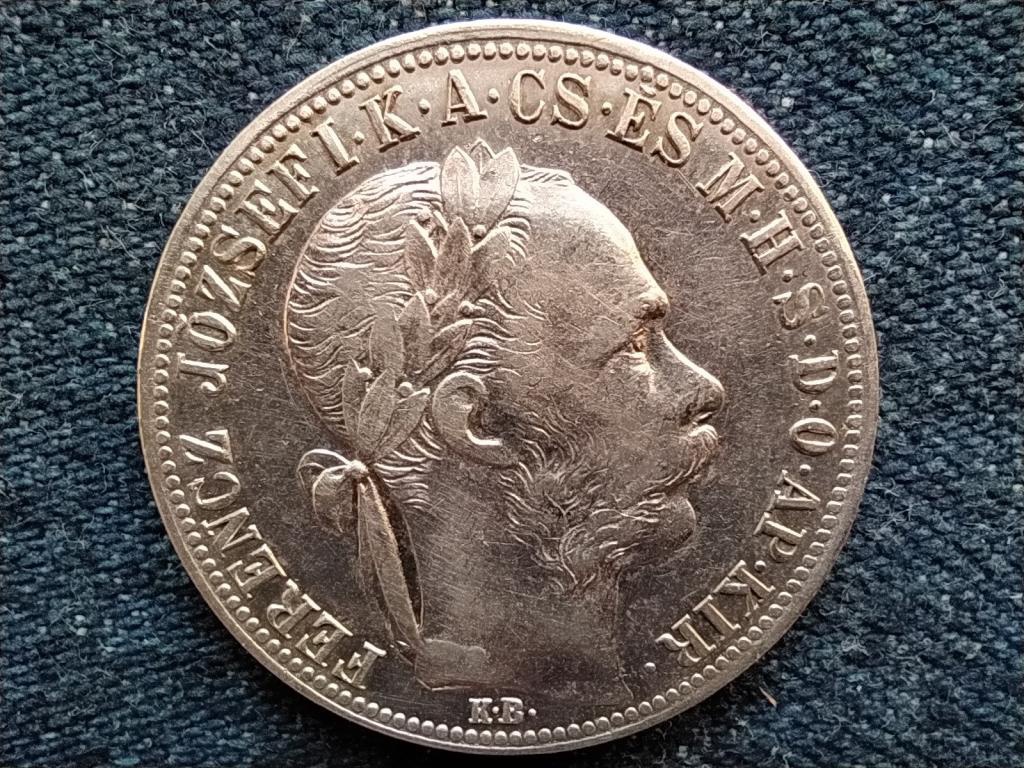 Ferenc József (1848-1916) .900 ezüst 1 Forint 1883 KB