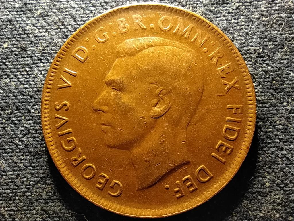 Ausztrália VI. György (1936-1952) 1 Penny 1951