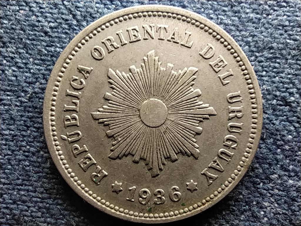 Uruguay 5 centesimo 1936 A