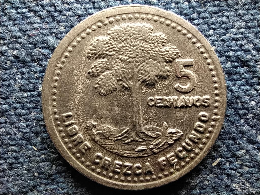 Guatemala 5 centavo 1992