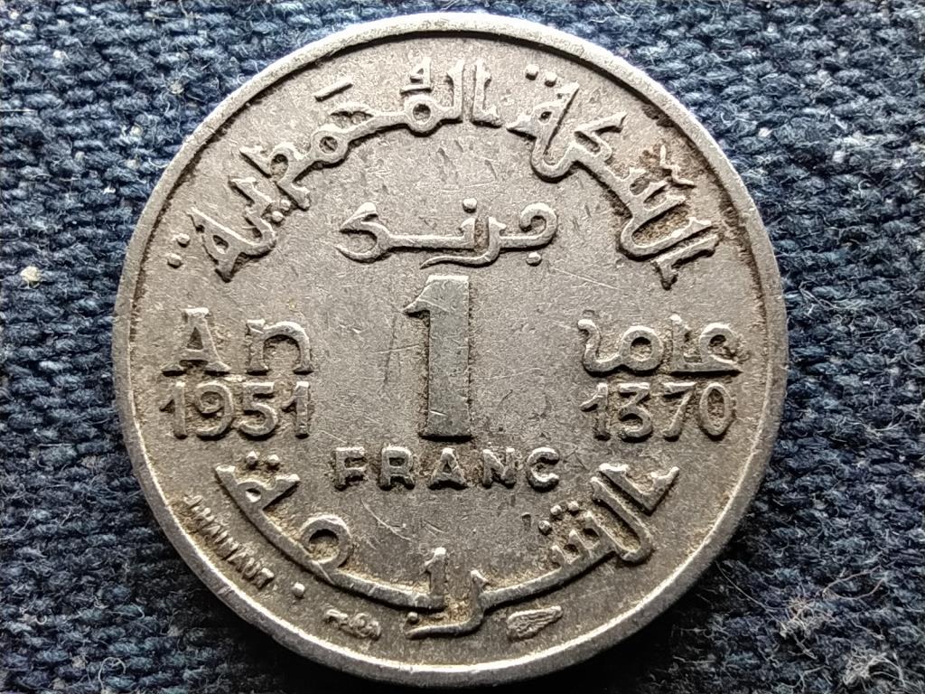 Marokkó V. Mohammed (1927-1961) 1 frank 1951