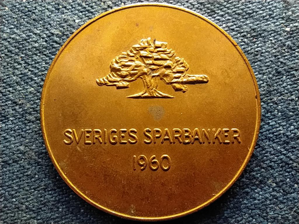 Svédország Svéd Takarékpénztár 1960 érem