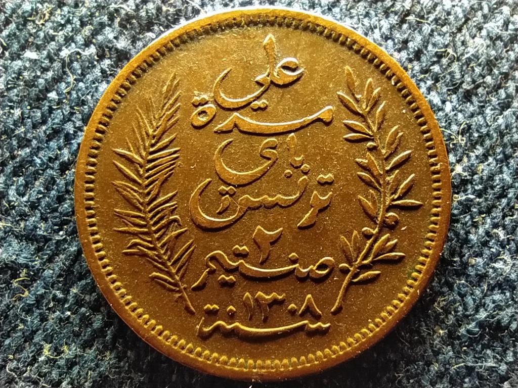 Tunézia 2 centime 1891 A