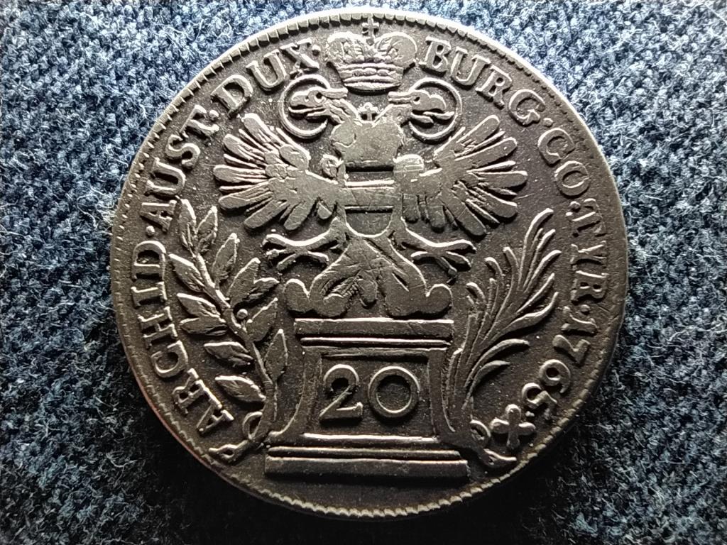 Ausztria Mária Terézia (1740-1780) .583 ezüst 20 Krajcár 1765