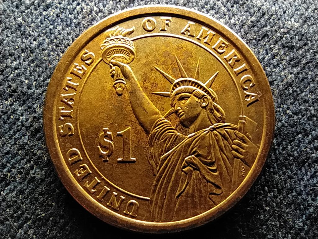 USA Elnöki dollár érme sorozat Franklin Pierce 1 Dollár 2010 D