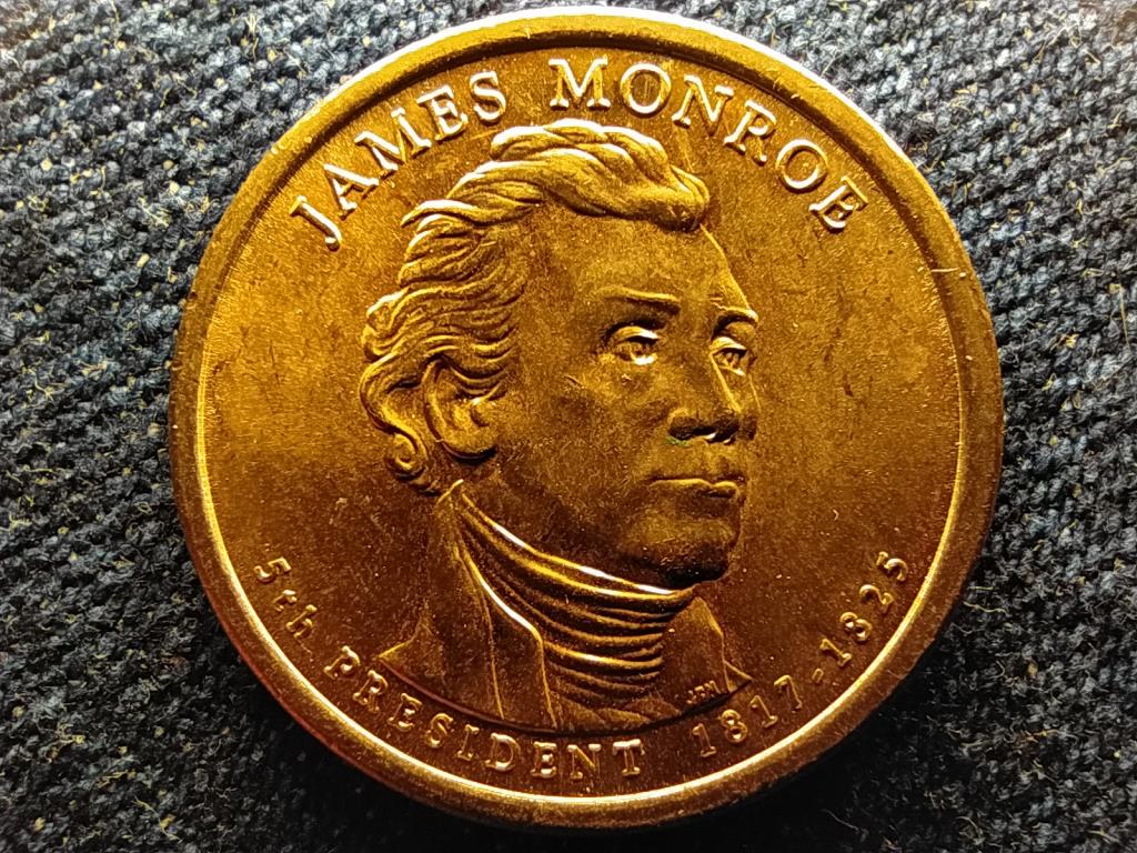 USA Elnöki dollár érme sorozat James Monroe 1 Dollár 2008 P