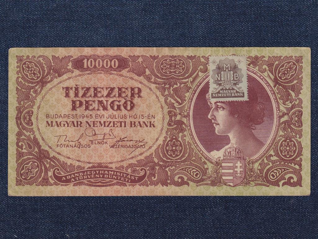Háború utáni inflációs sorozat (1945-1946) 10000 Pengő bankjegy 1945