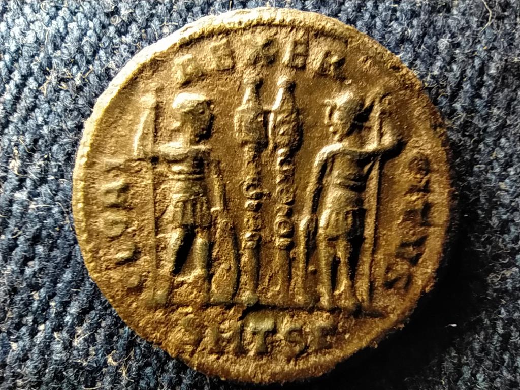 Római Birodalom II. Constantinus (337-340) Follis GLORIA EXERCITVS SMTSG