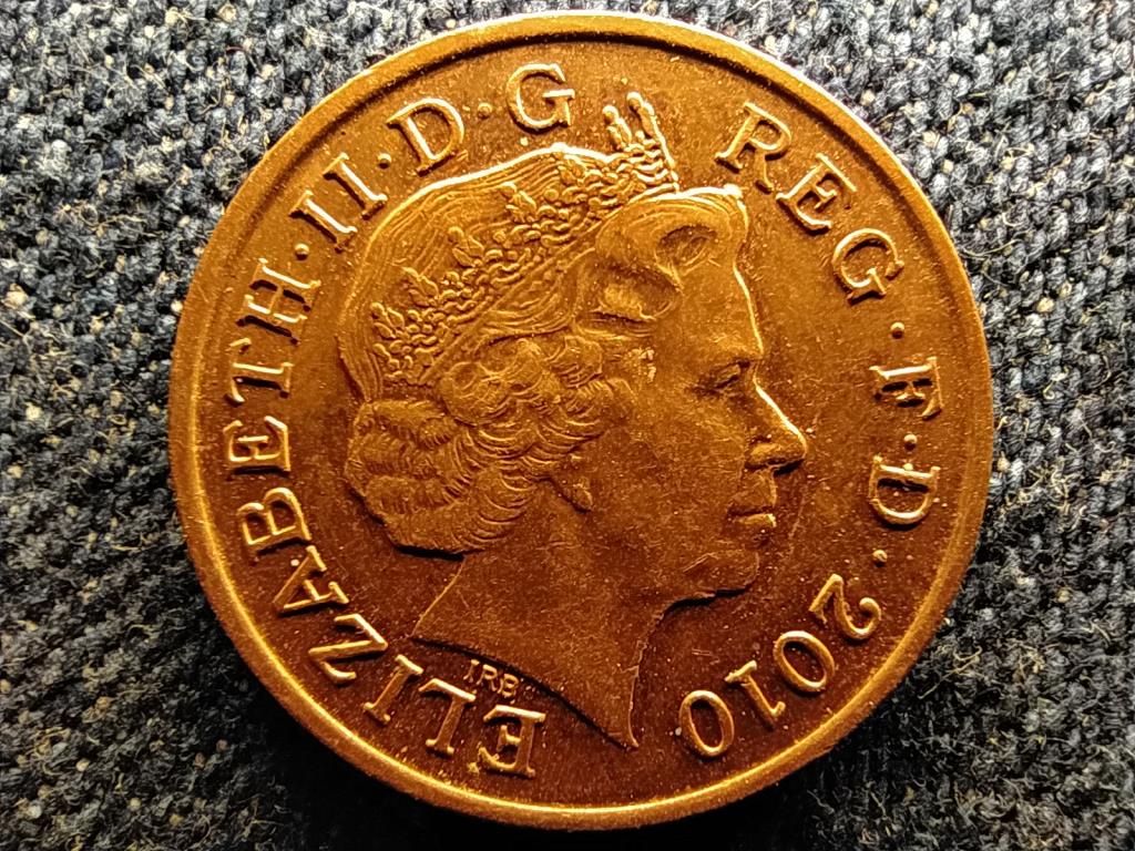 Anglia II. Erzsébet (1952-2022) 1 Penny 2010 