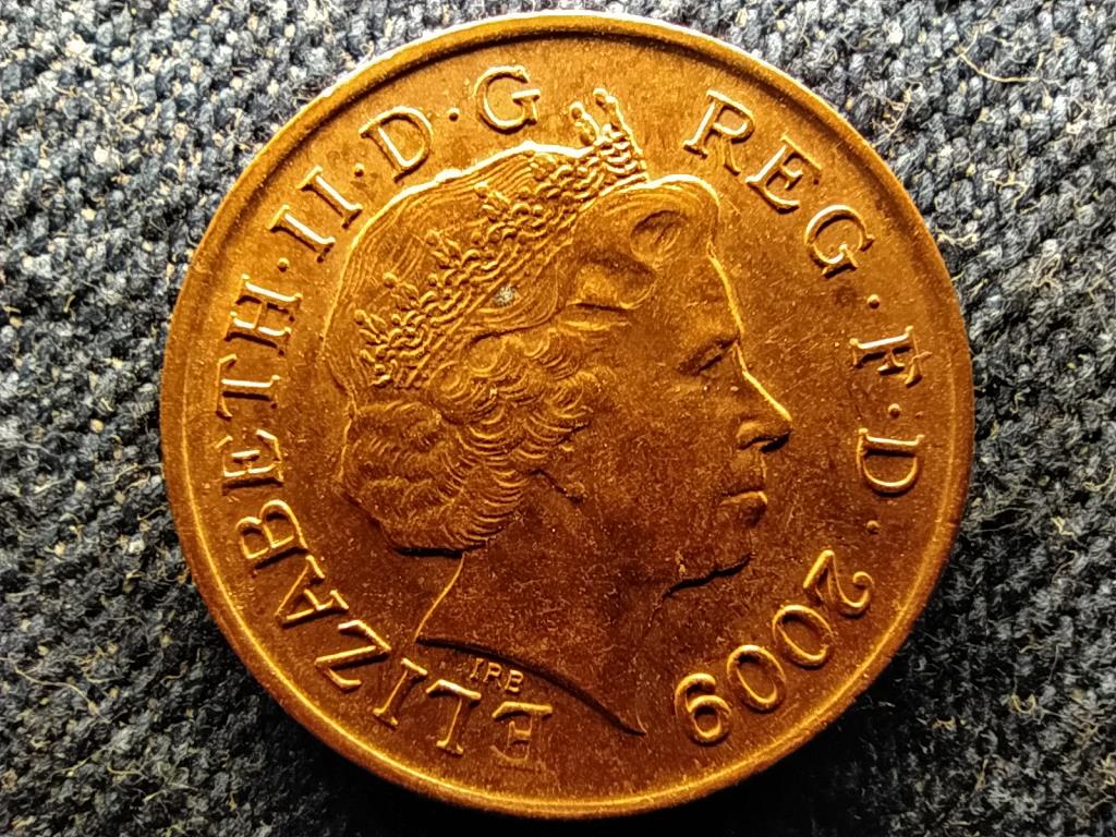 Anglia II. Erzsébet (1952-) 1 Penny 2009