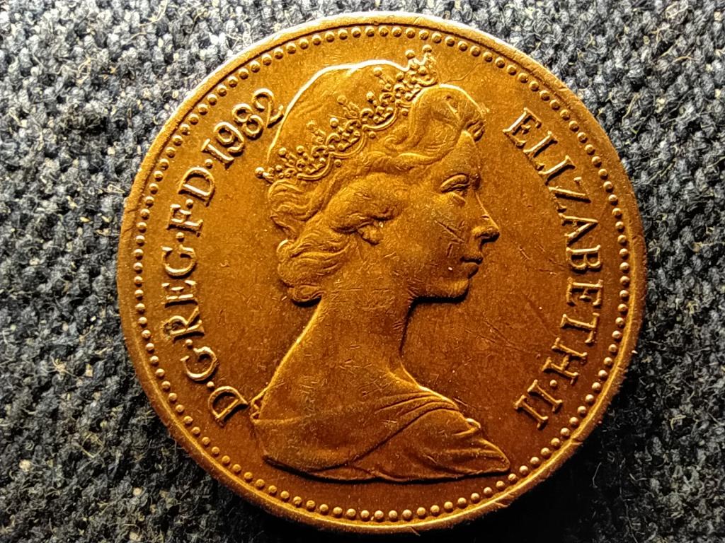 Anglia II. Erzsébet (1952-) 1 Penny 1982