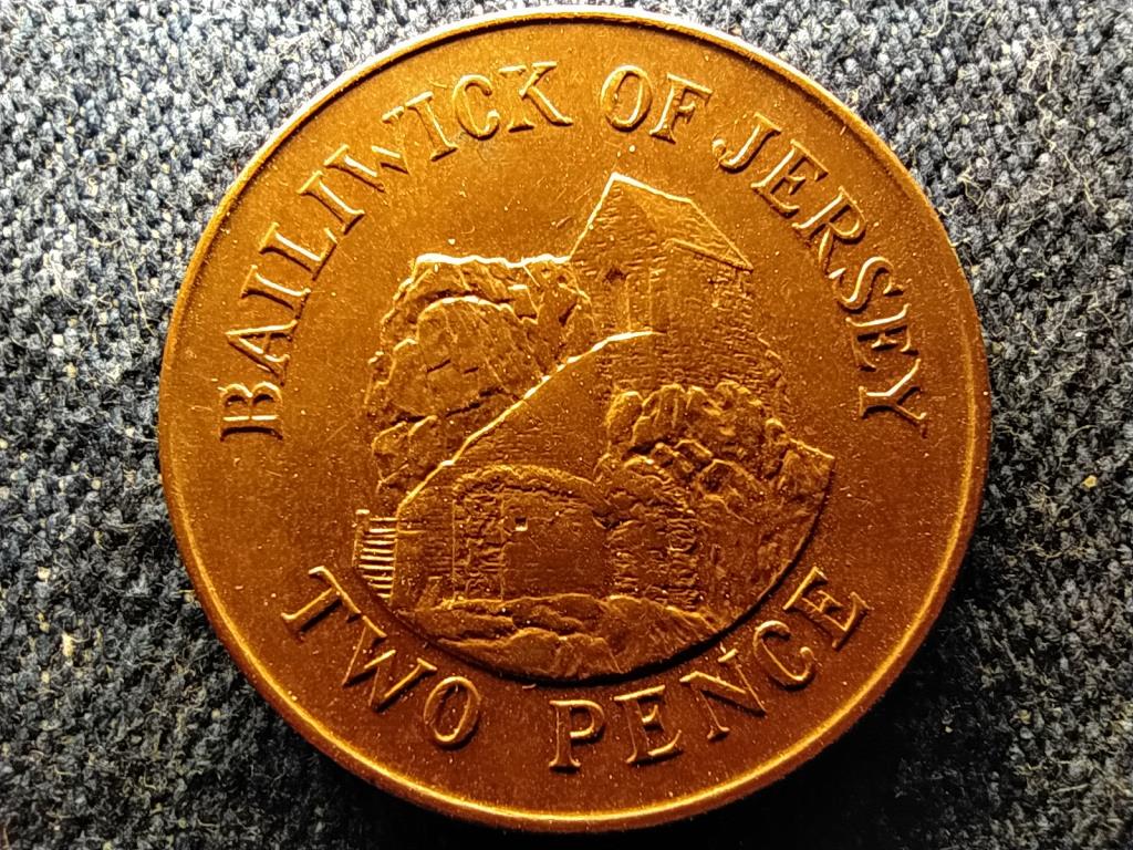 Jersey II. Erzsébet St. Helier remetelak 2 penny 1992