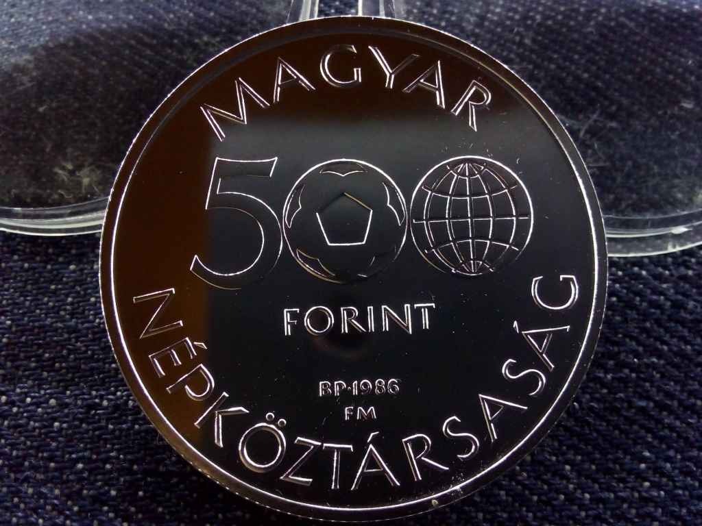 Mexikó - Labdarúgó VB ezüst 500 Forint 1986