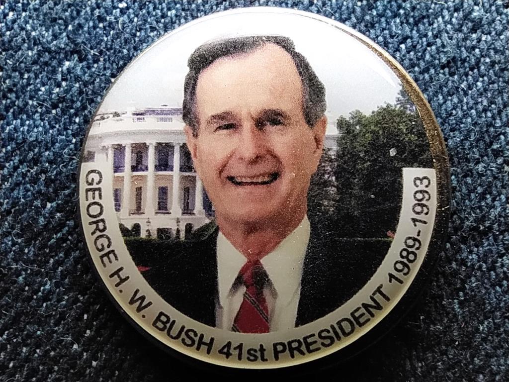 USA 41. elnöke George H. W. Bush 1989-1993 1 dollár érem